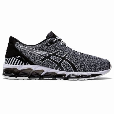 Férfi Asics Gel-Quantum 360 5 Knit Utcai Cipő AS7209453 Fekete/Fehér